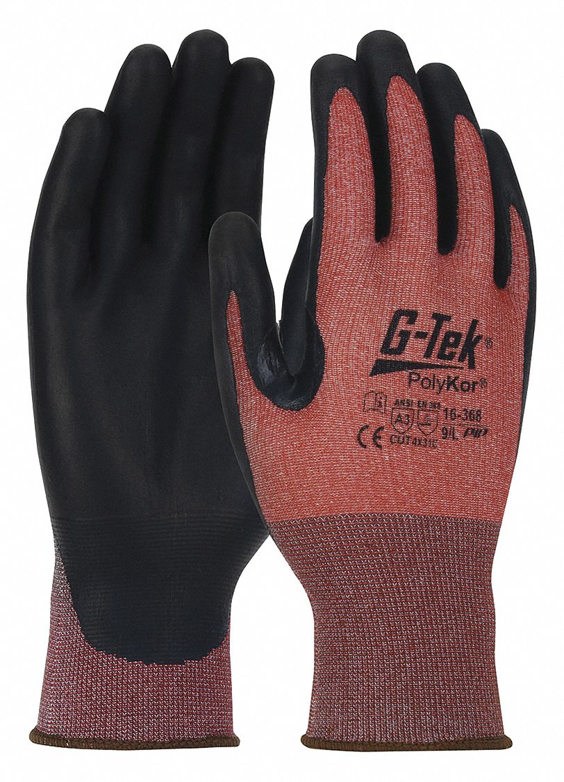 PIP CutResistant Glove L ( 9 ), ANSI Cut Level A3, Palm, Dipped