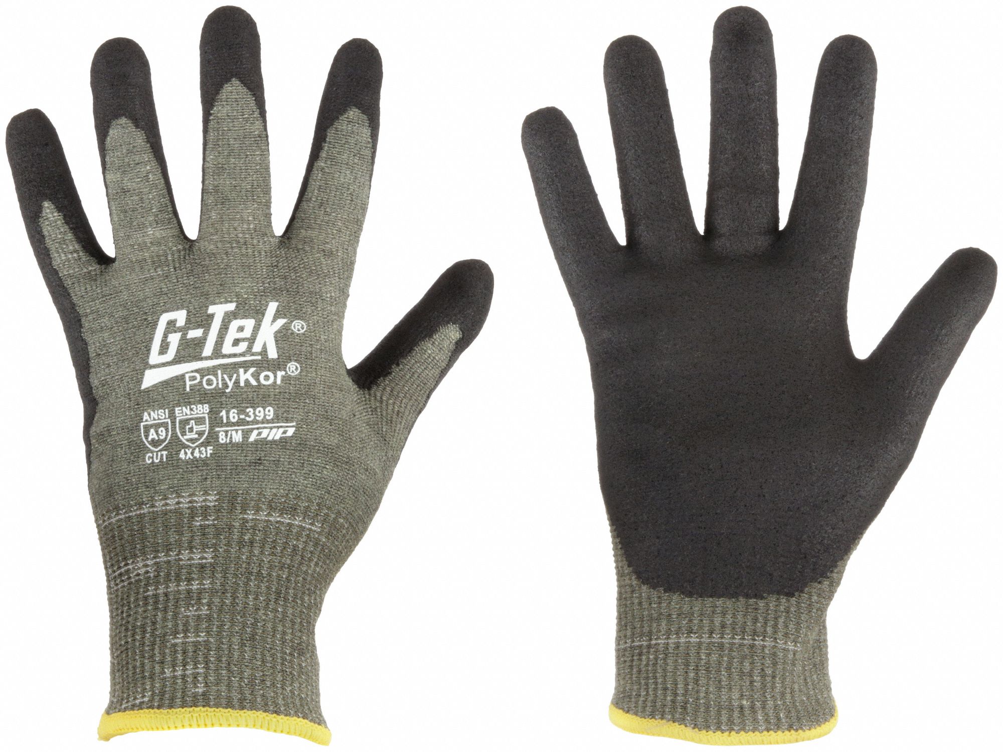 PIP, L ( 9 ), ANSI Cut Level A9, Cut-Resistant Glove - 55TK87