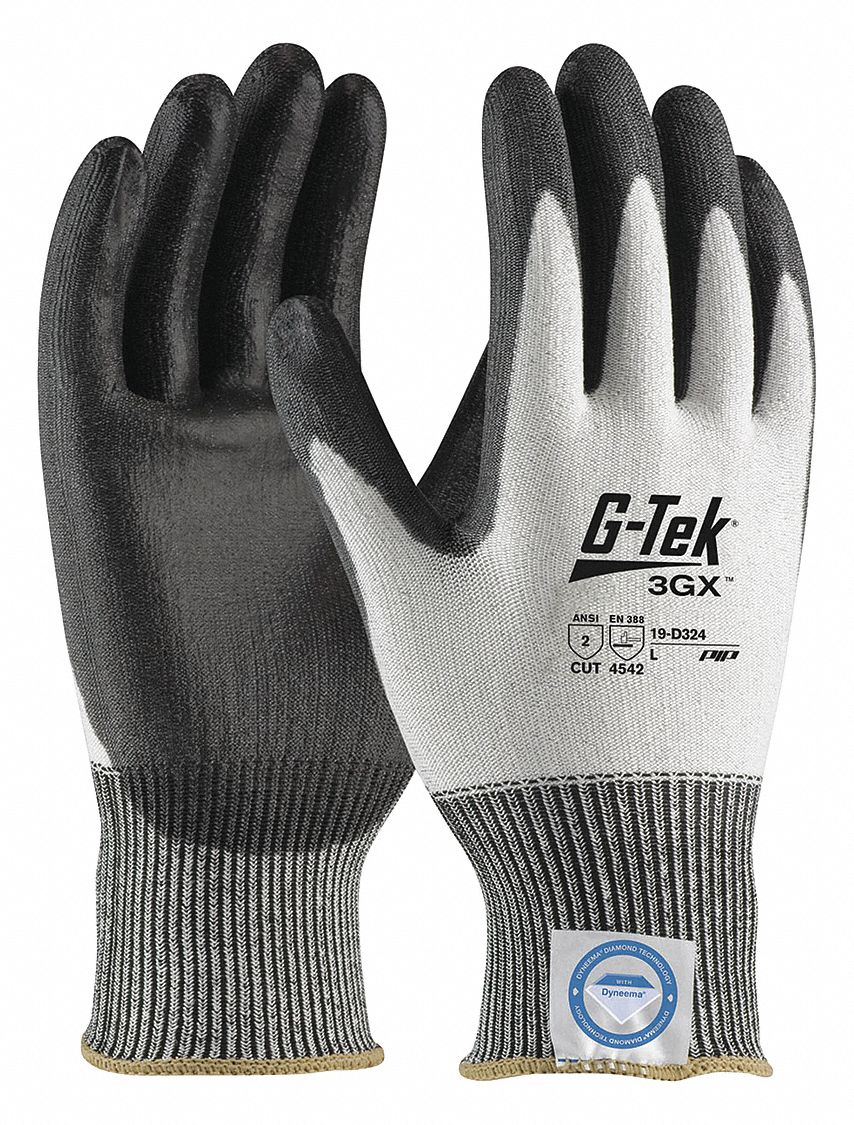 PIP CutResistant Glove XS ( 6 ), ANSI Cut Level A2, Palm, Dipped