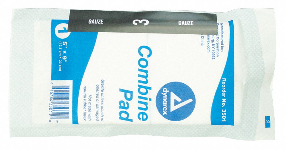 Mobilize Gauze Pad, Sterile, White