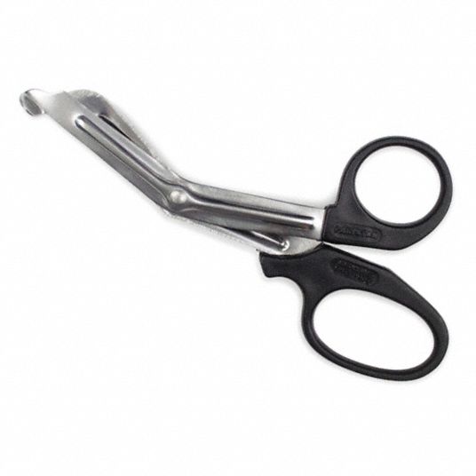 ZOLL, 6 3/8 in Overall Lg, Black/Silver, Trauma Shear - 55UX84|8911 ...