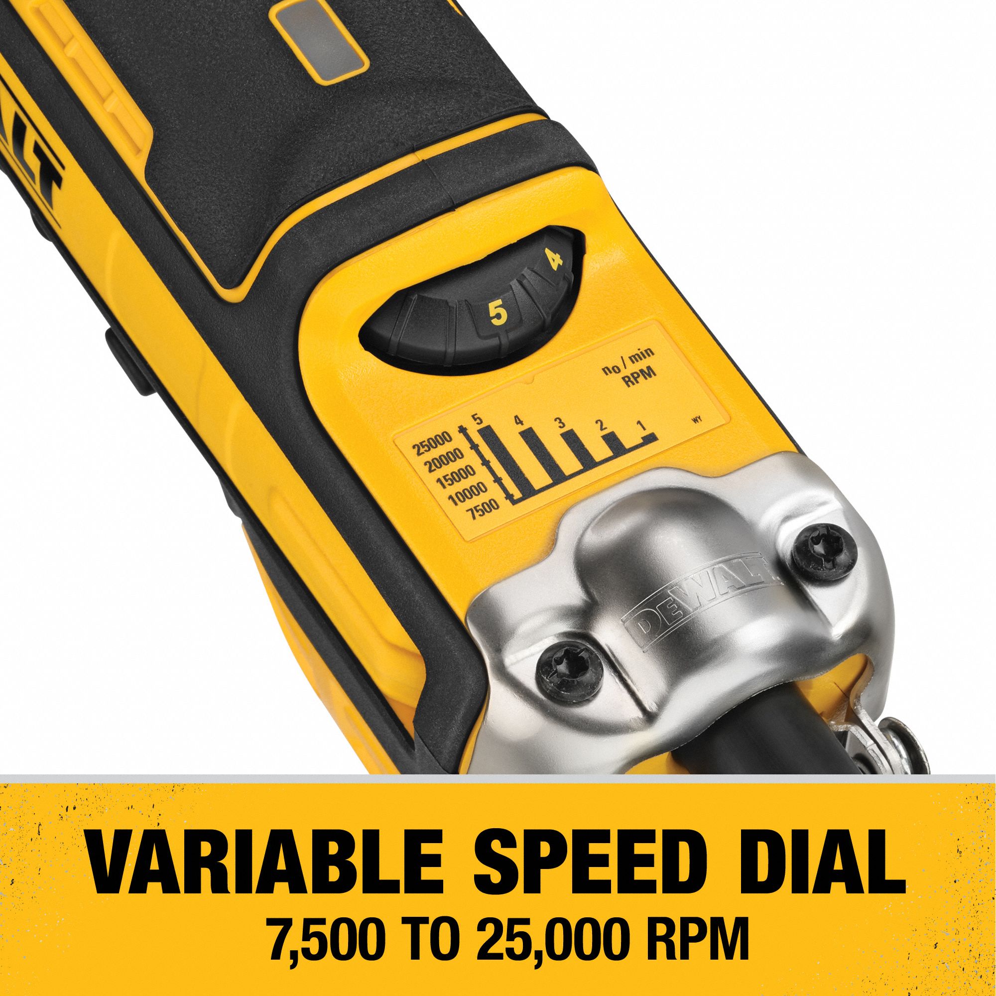DEWALT Die Grinder 13 A Current, 25,000 RPM Max. Speed, 1/4 in/1/8 in