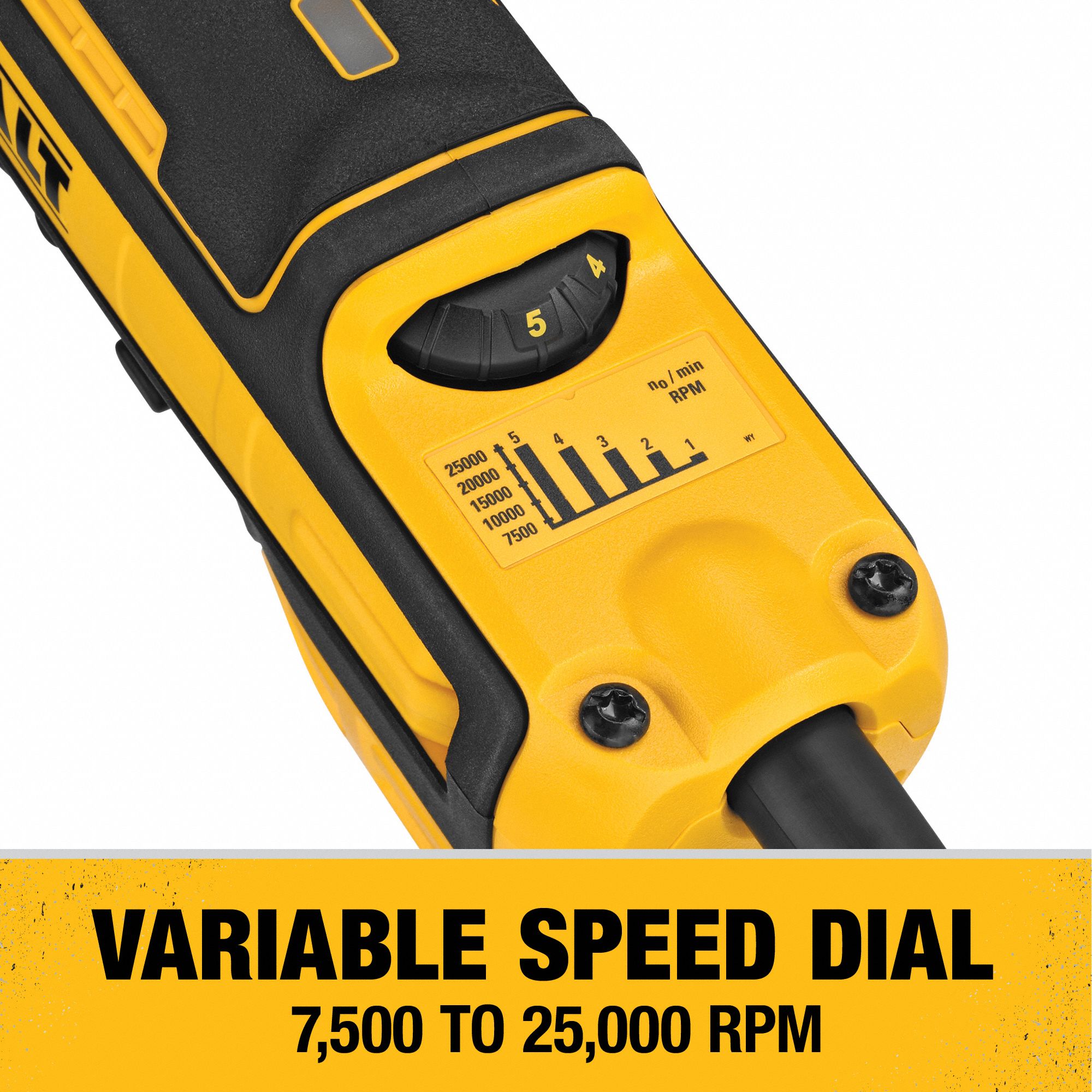 DEWALT Die Grinder: 13 A Current, 25,000 RPM Max. Speed, 1/4 in/1/8 in ...