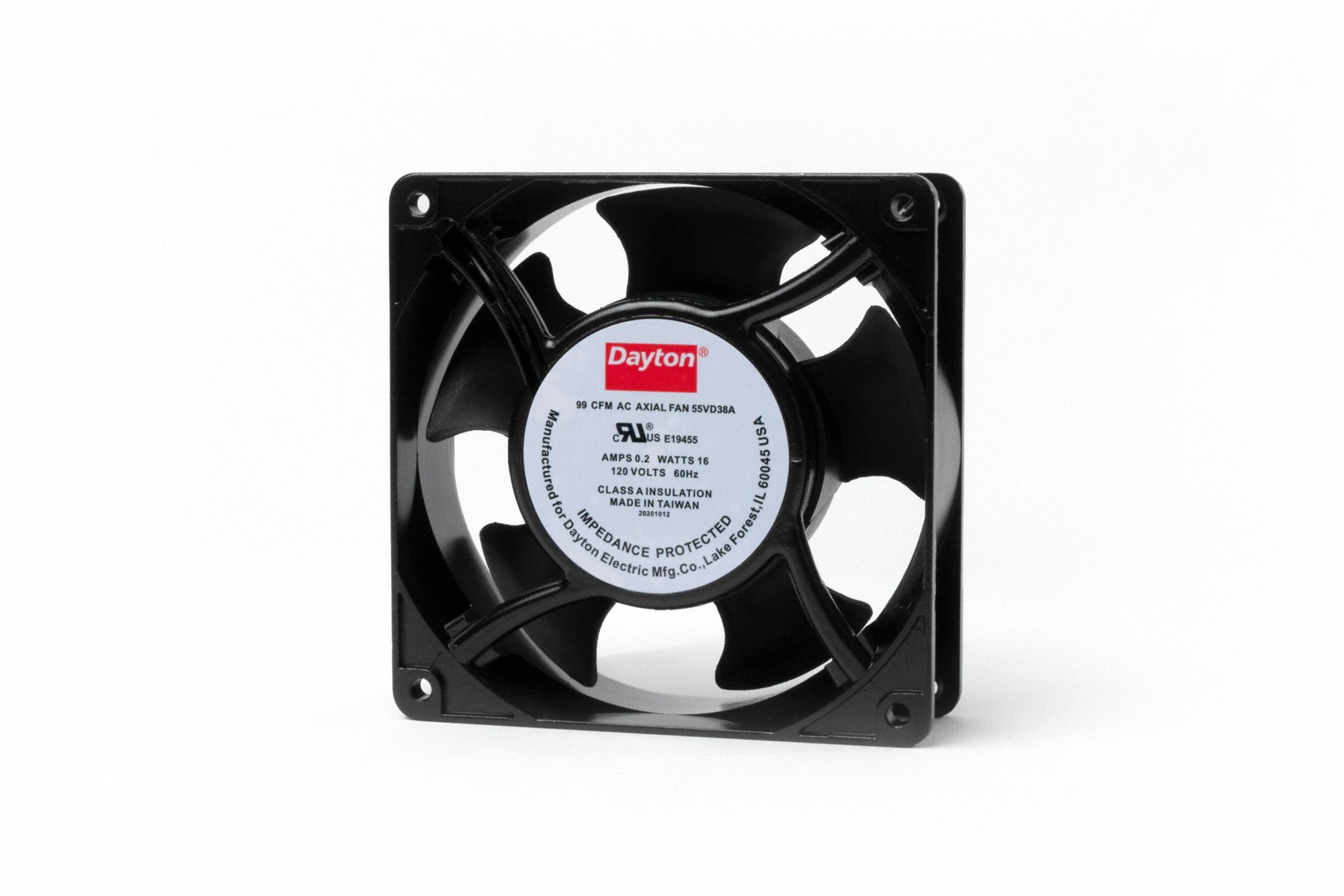 1PC Dayton 239 CFM AC AXIAL FAN 4WT42A 115V 0.23/0.22A Cooling Fan