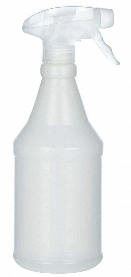 Performance Tool® W1473 - 32 oz. White Plastic Heavy Duty Spray Bottle