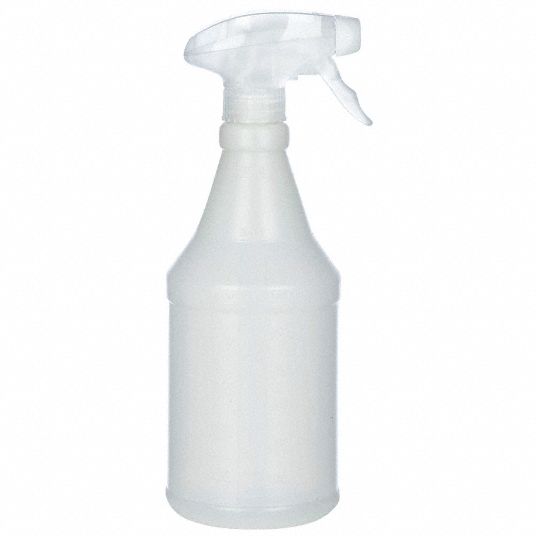 APPROVED VENDOR Trigger Spray Bottle: 32 oz Container Capacity,  Mist/Stream, White, Green, 3 PK