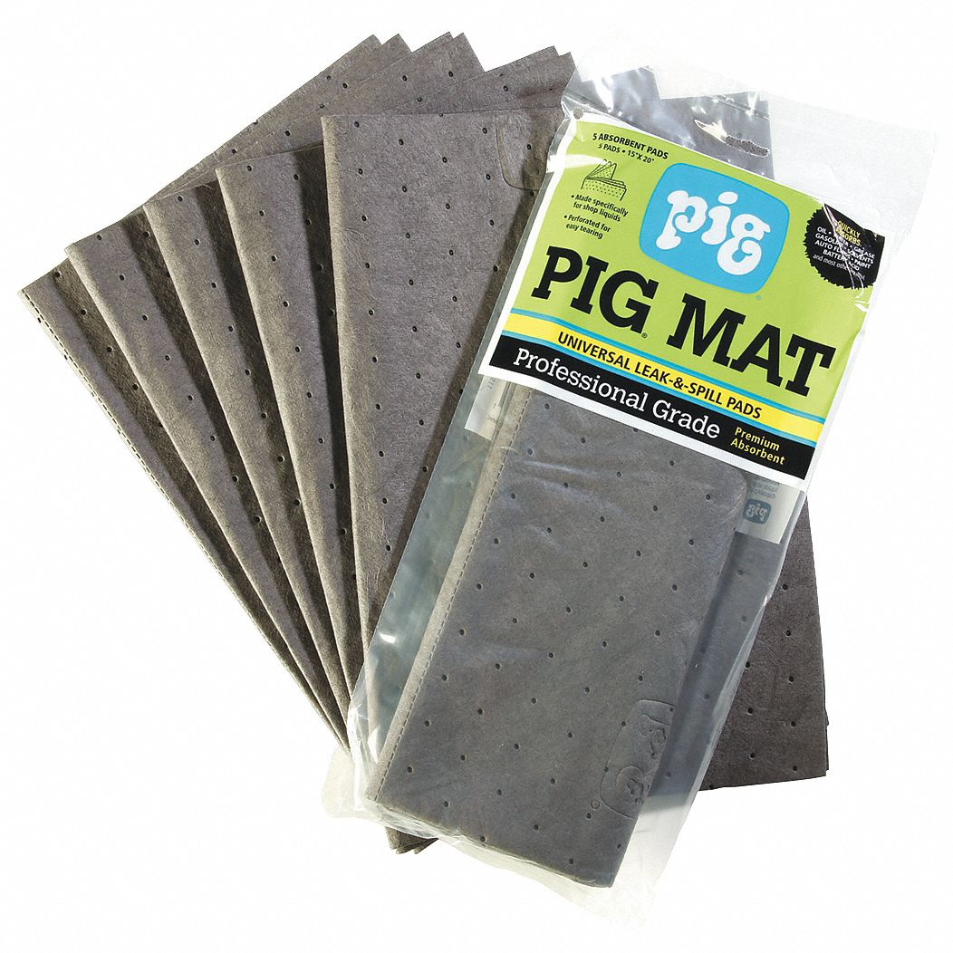 Absorbent Pad, Universal, Light, 20", PK5