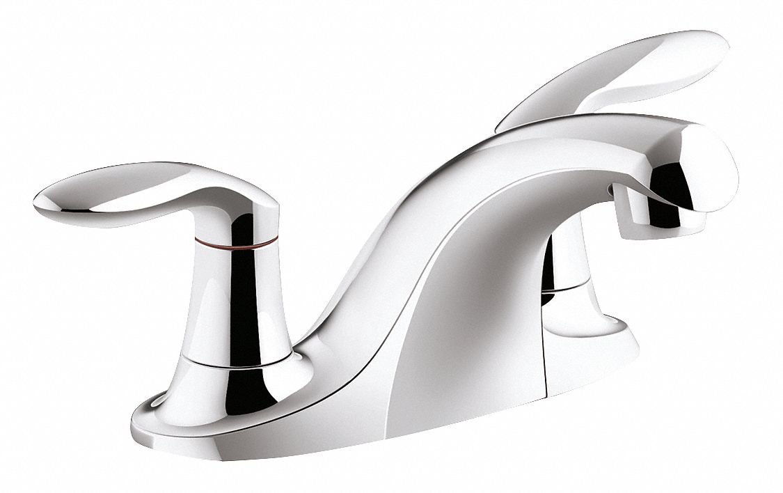 Kohler, Coralais(R), Low Arc Bathroom Faucet - 55VF47|K-15240-4NDRA-CP ...