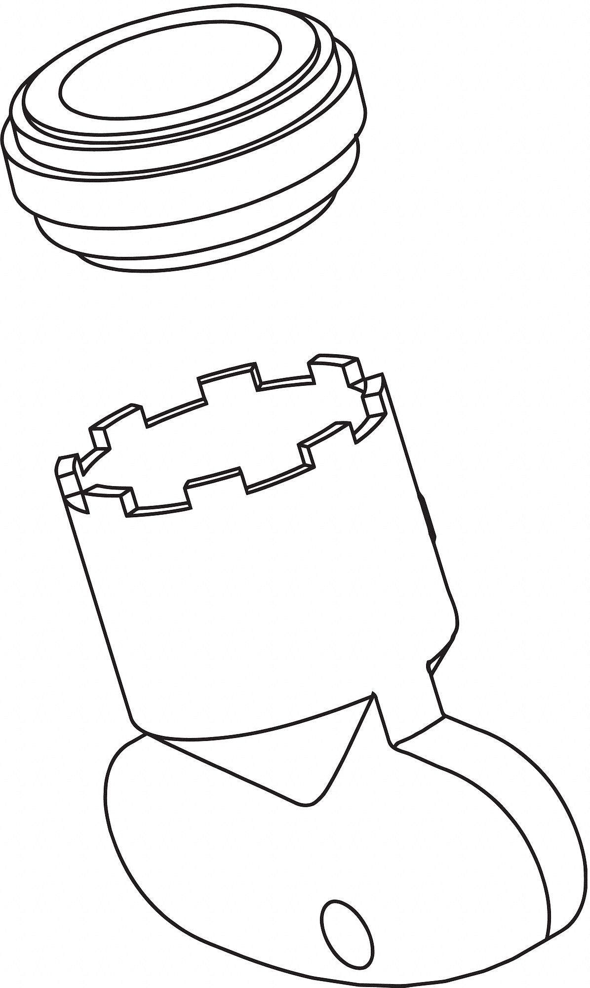 Aerated Outlets, Metal, Chrome