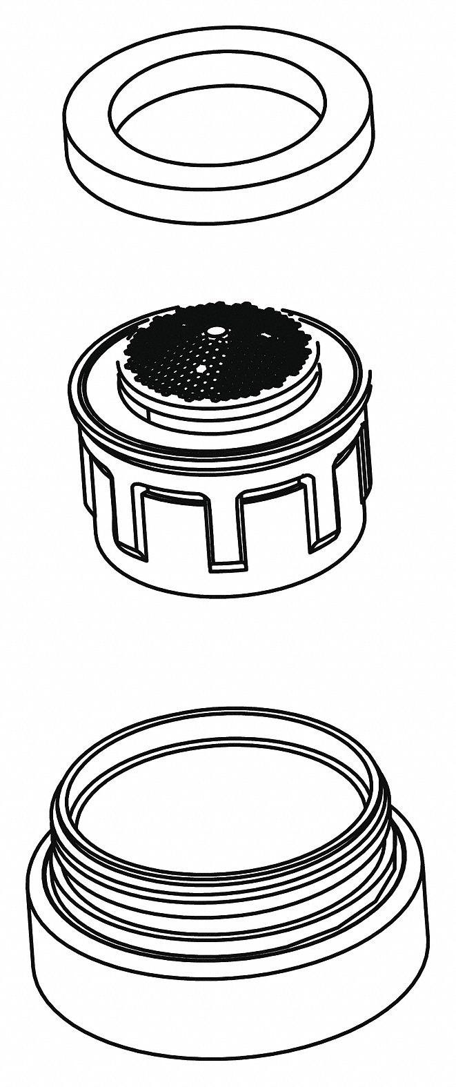 Laminar Outlets, Metal, Chrome