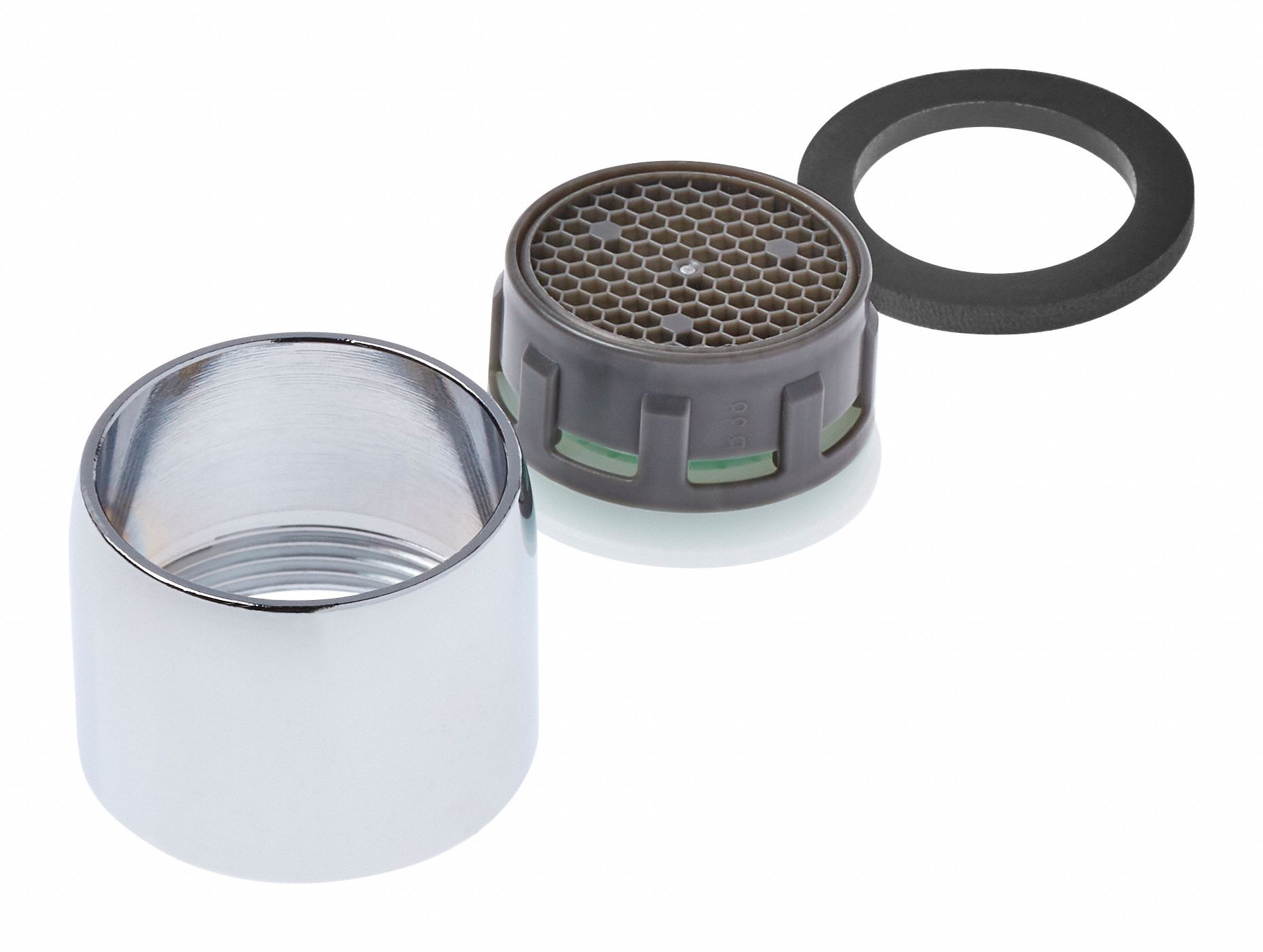 Kohler, 55/64 in Thread Size, Aerated Outlets 55VF81K1297247CP