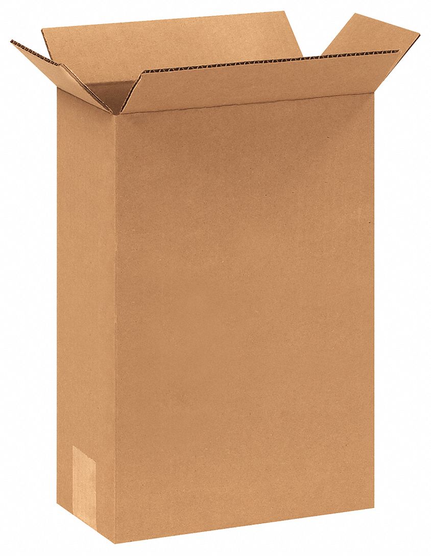 Shipping Box: 8 in Inside Lg, 4 in Inside Wd, 12 in Inside Ht, 32 ECT, Single Wall