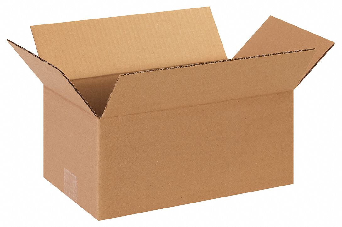 Shipping Box: 12 in Inside Lg, 5 in Inside Wd, 5 in Inside Ht, 32 ECT - Long, Single Wall