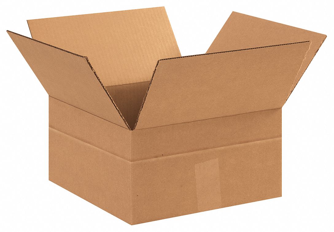 Shipping Box: 12 in Inside Lg, 12 in Inside Wd, 4 in_6 in Inside Ht, 32 ECT - Multi-Ht, Single Wall