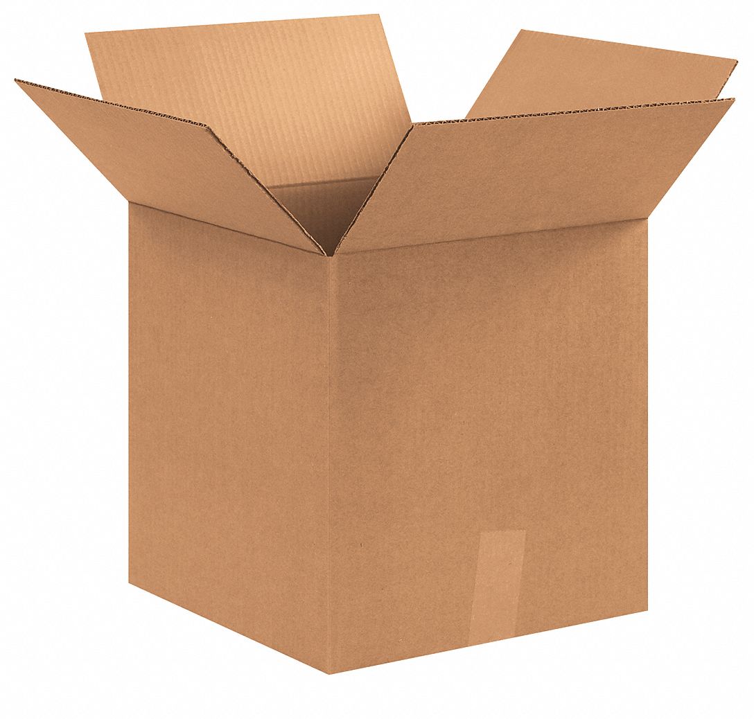 Shipping Box: 12 in Inside Lg, 12 in Inside Wd, 13 in Inside Ht, 32 ECT, Single Wall