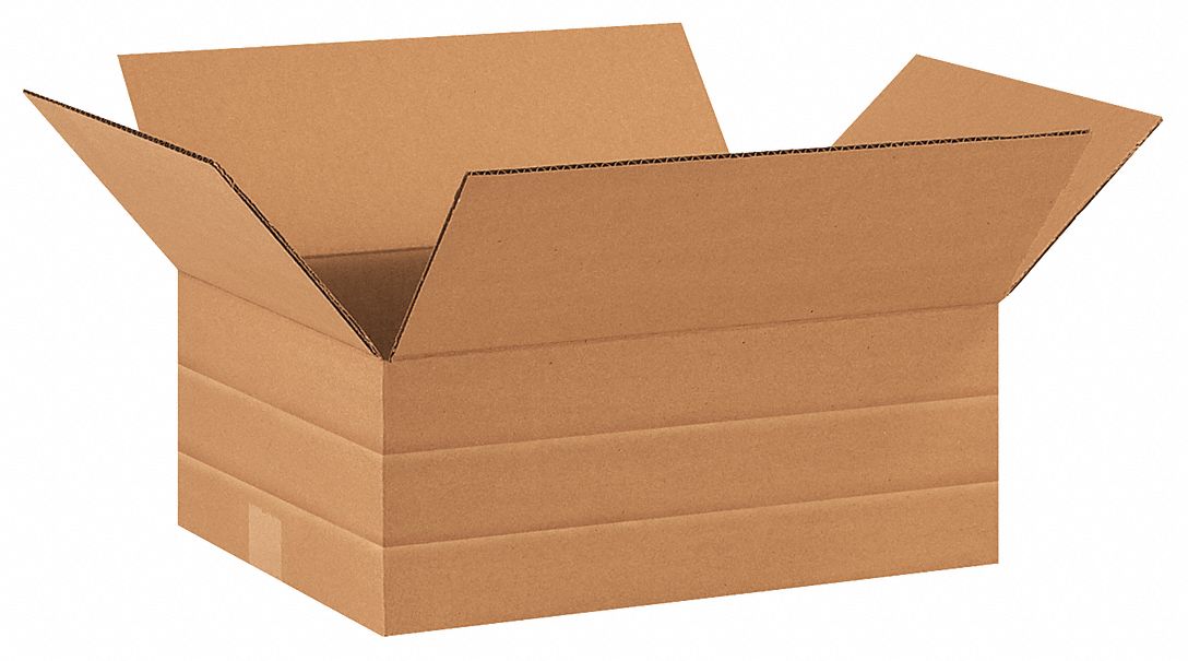 Shipping Box: 16 in Inside Lg, 12 in Inside Wd, 2 in_4 in_6 in Inside Ht, 32 ECT - Multi-Ht