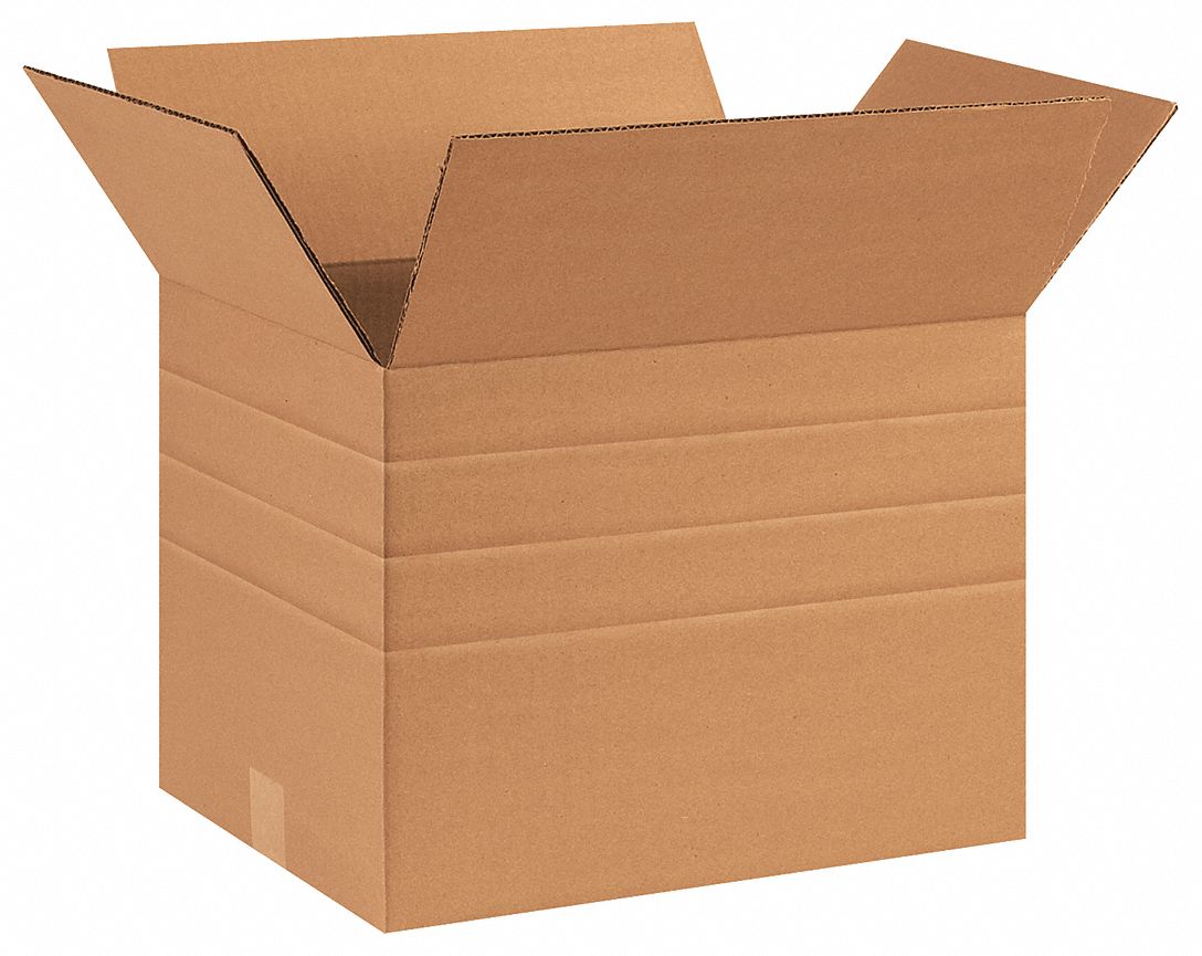 Shipping Box: 16 in Inside Lg, 12 in Inside Wd, 6 in_8 in_10 in_12 in Inside Ht, 32 ECT - Multi-Ht