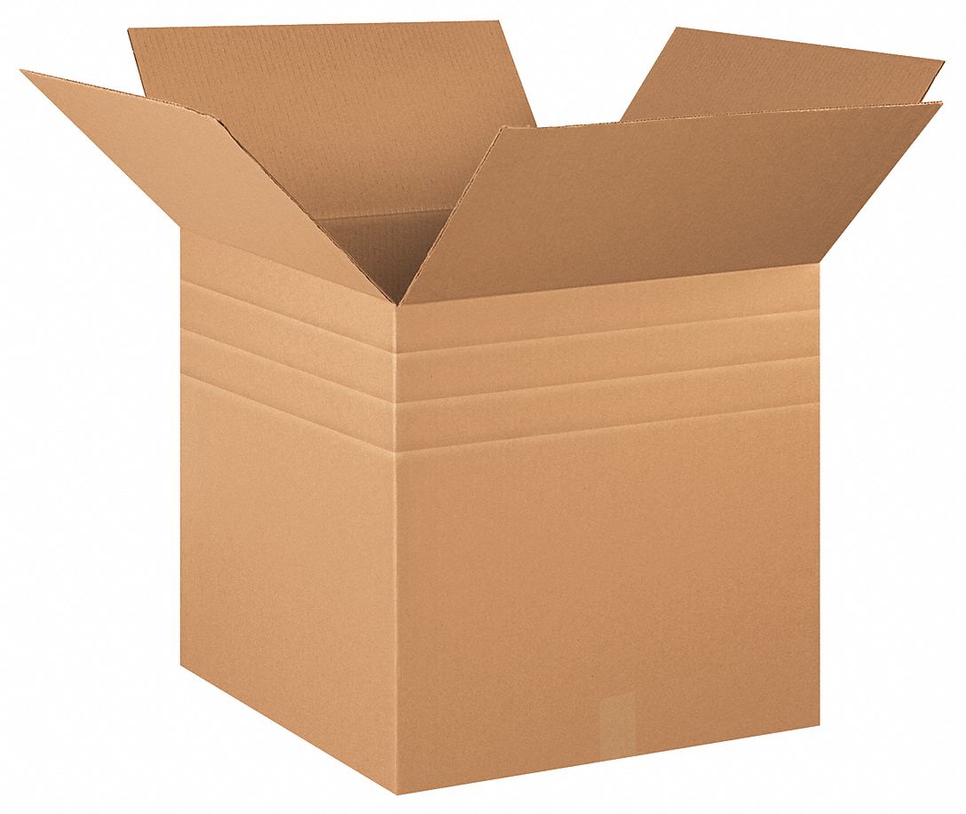 Shipping Box: 20 in Inside Lg, 20 in Inside Wd, 14 in_16 in_18 in_20 in Inside Ht, 32 ECT - Multi-Ht