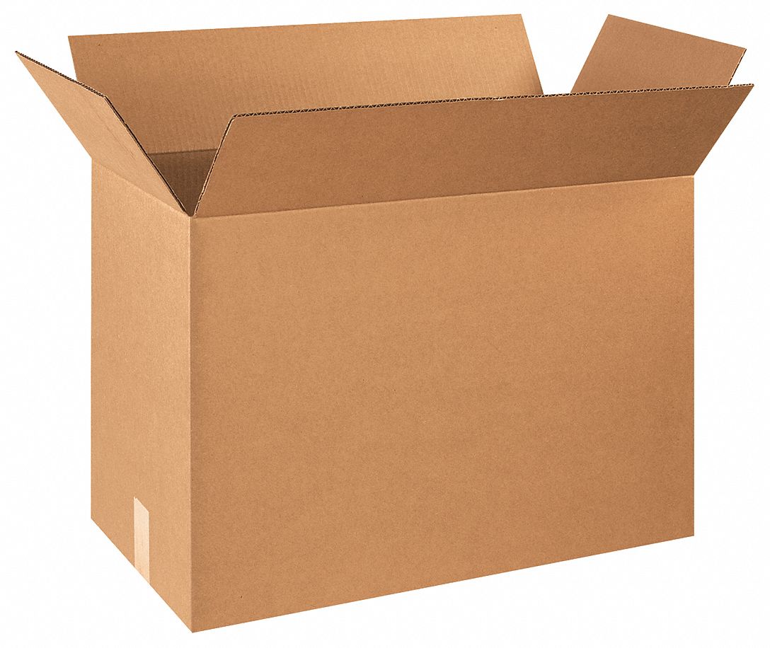 Shipping Box: 24 in Inside Lg, 12 in Inside Wd, 18 in Inside Ht, 32 ECT, Single Wall