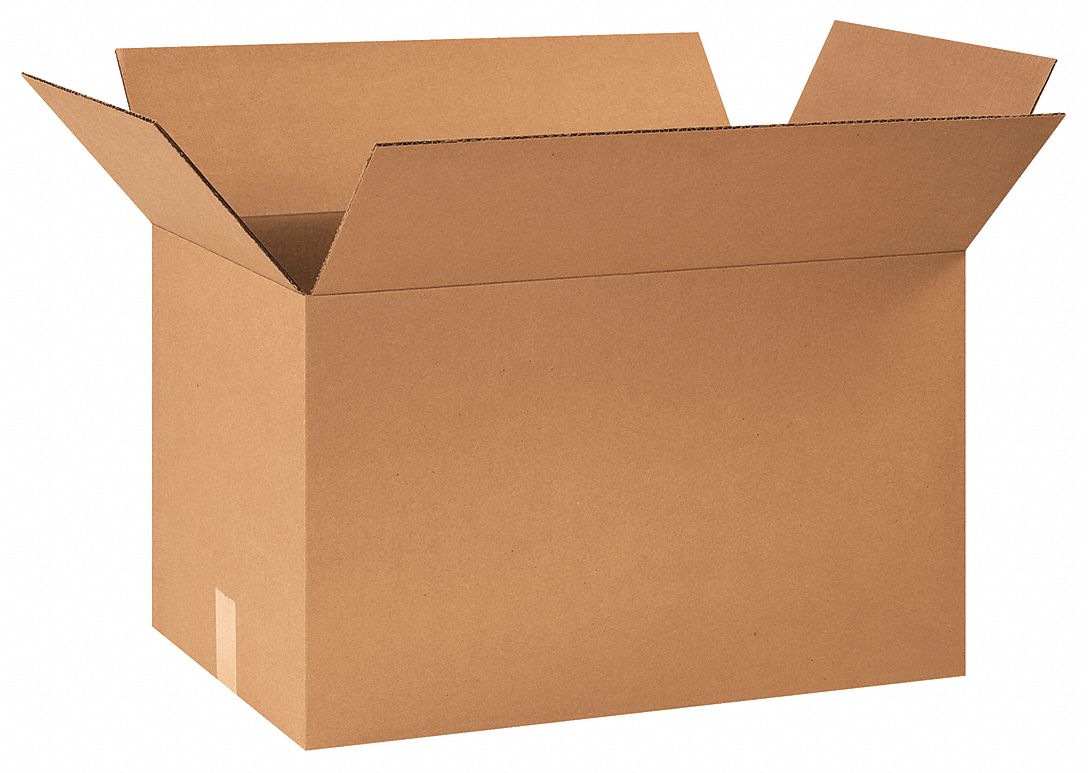 Shipping Box: 26 in Inside Lg, 16 in Inside Wd, 16 in Inside Ht, 32 ECT, Single Wall