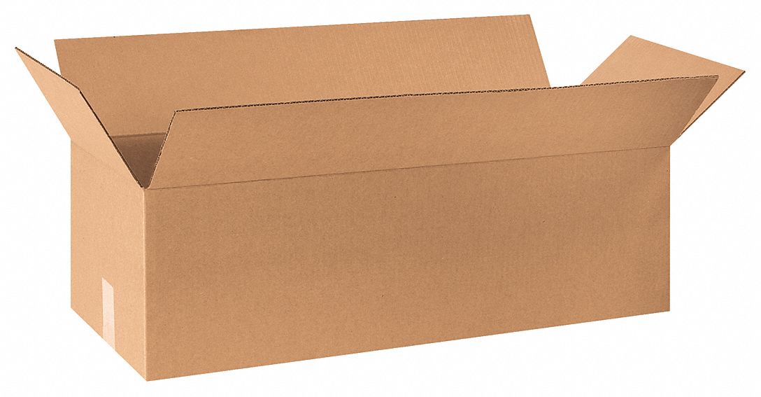 Shipping Box: 32 in Inside Lg, 12 in Inside Wd, 10 in Inside Ht, 32 ECT - Long, Single Wall