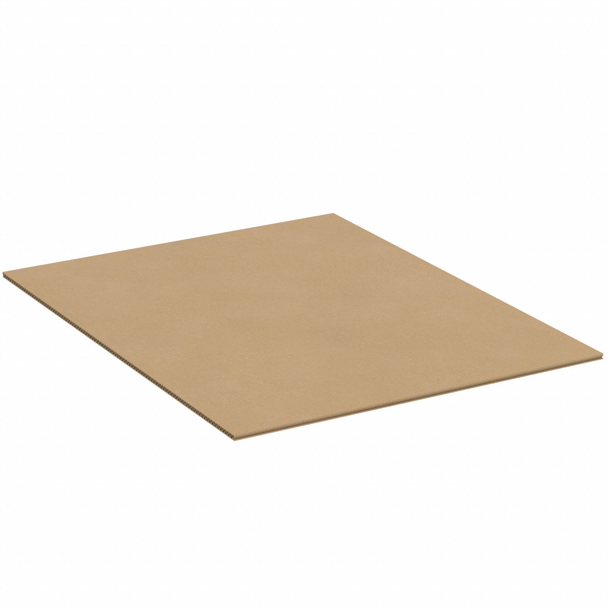 Corrugated Pads: 16 in Wd, 12 in Lg, 3/16 in Thick, 32 ECT, Single Wall