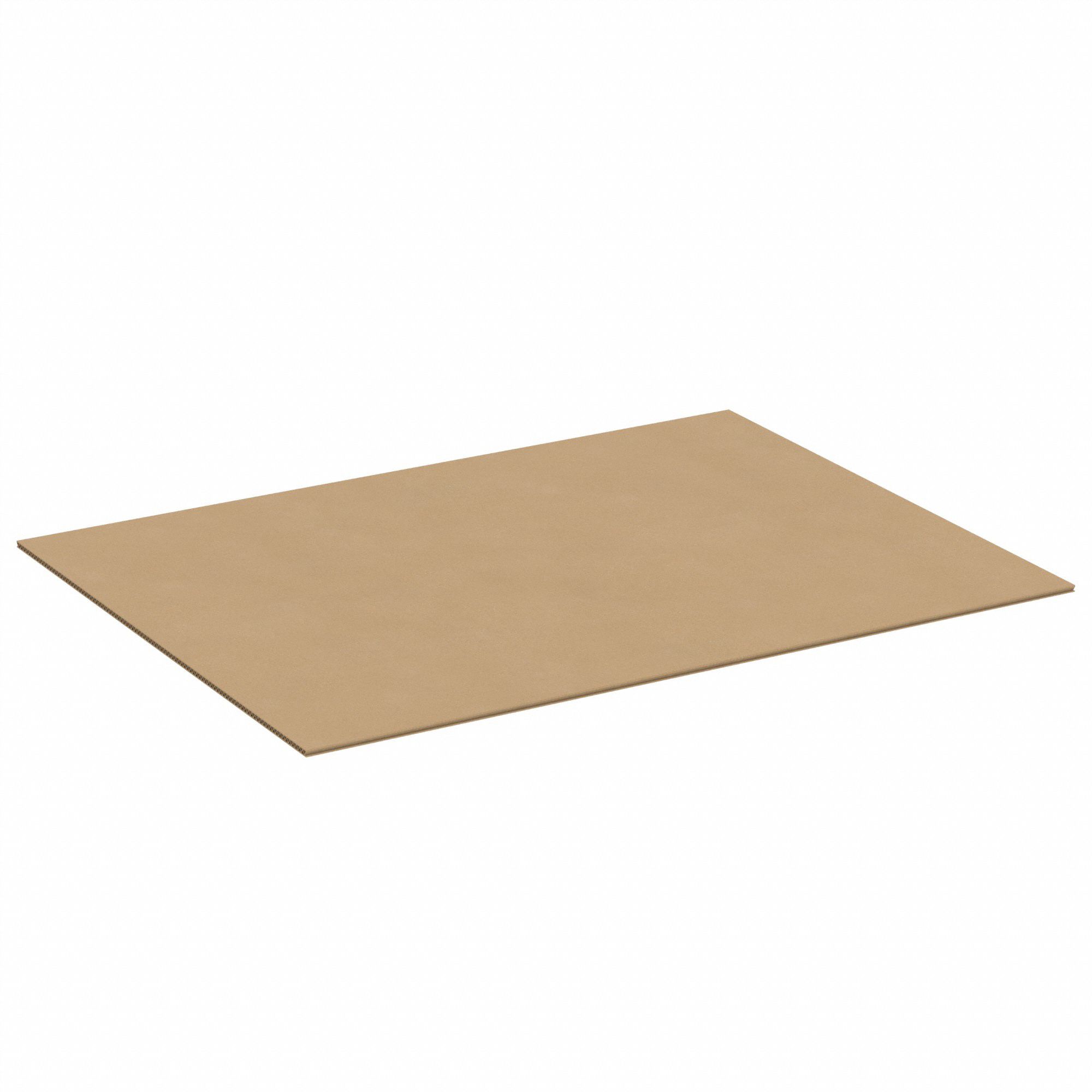 Corrugated Pads: 20 in Wd, 30 in Lg, 1/8 in Thick, 32 ECT, Single Wall