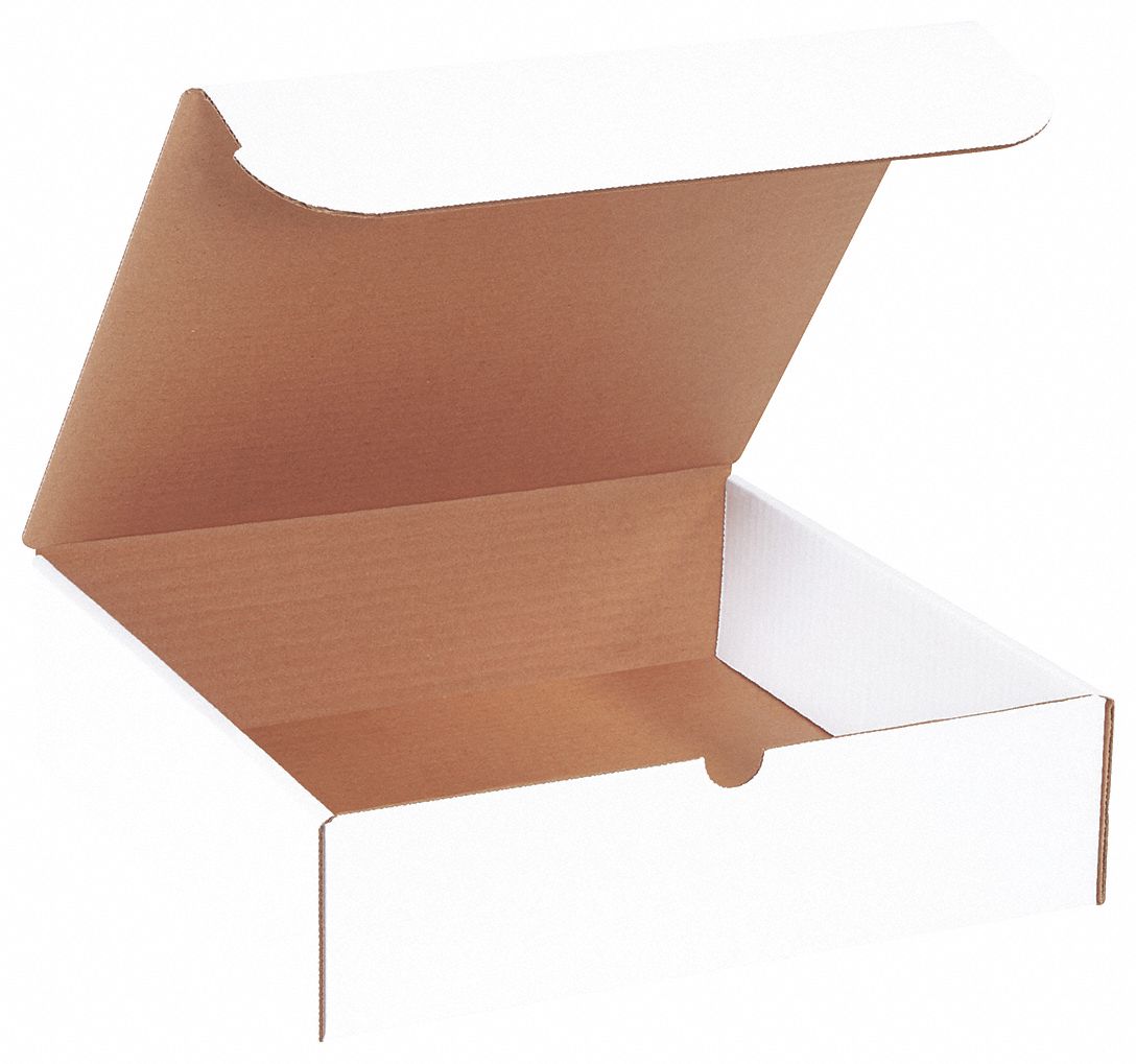 12x113/4x31/4 in, White, Literature Mailer 55VK7455VK74 Grainger