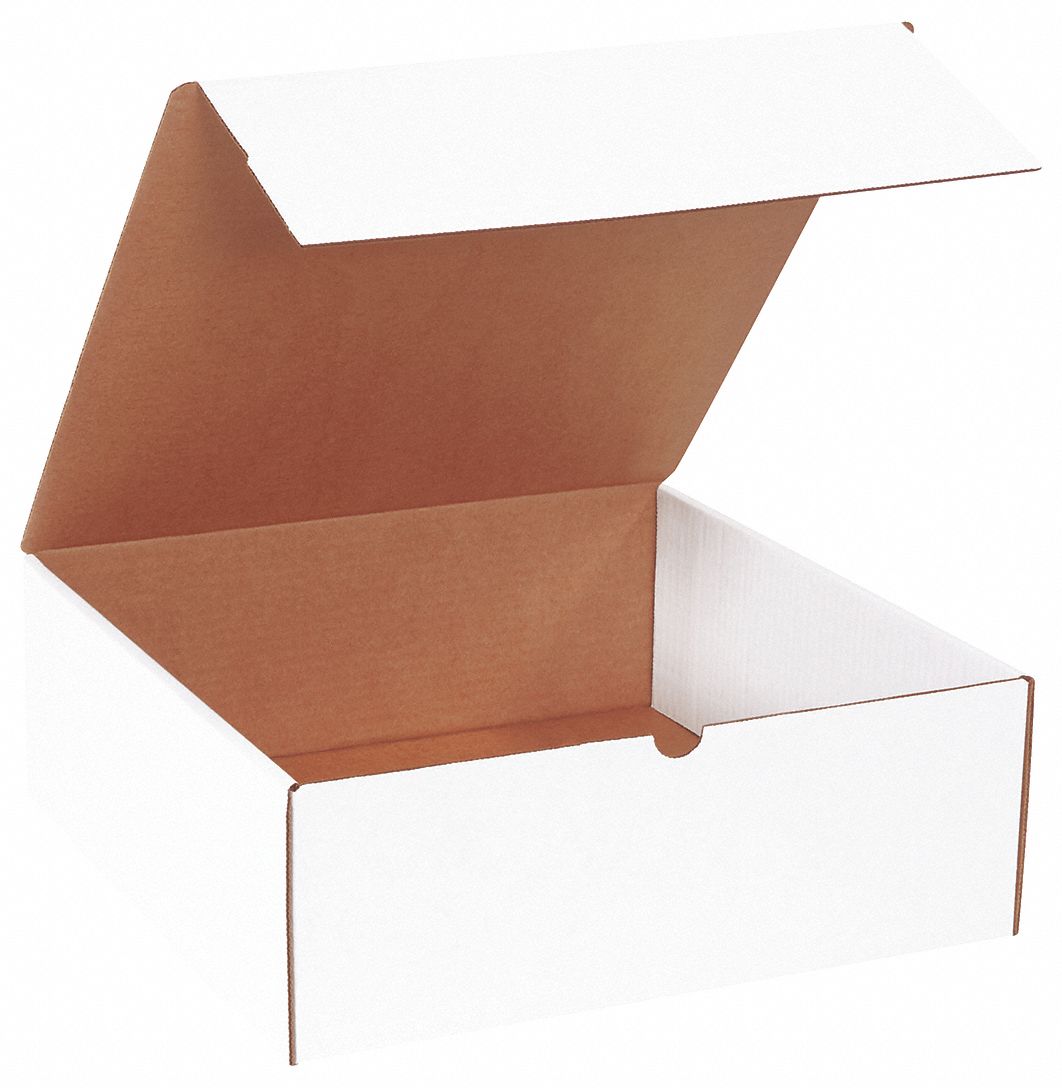 14x14x5 in, White, Literature Mailer 55VL0355VL03 Grainger