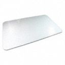 Rectangular Chair Mat, Clear, For All Carpet and Hard Floors