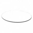 Round Chair Mat, Clear, For All Carpet and Hard Floors