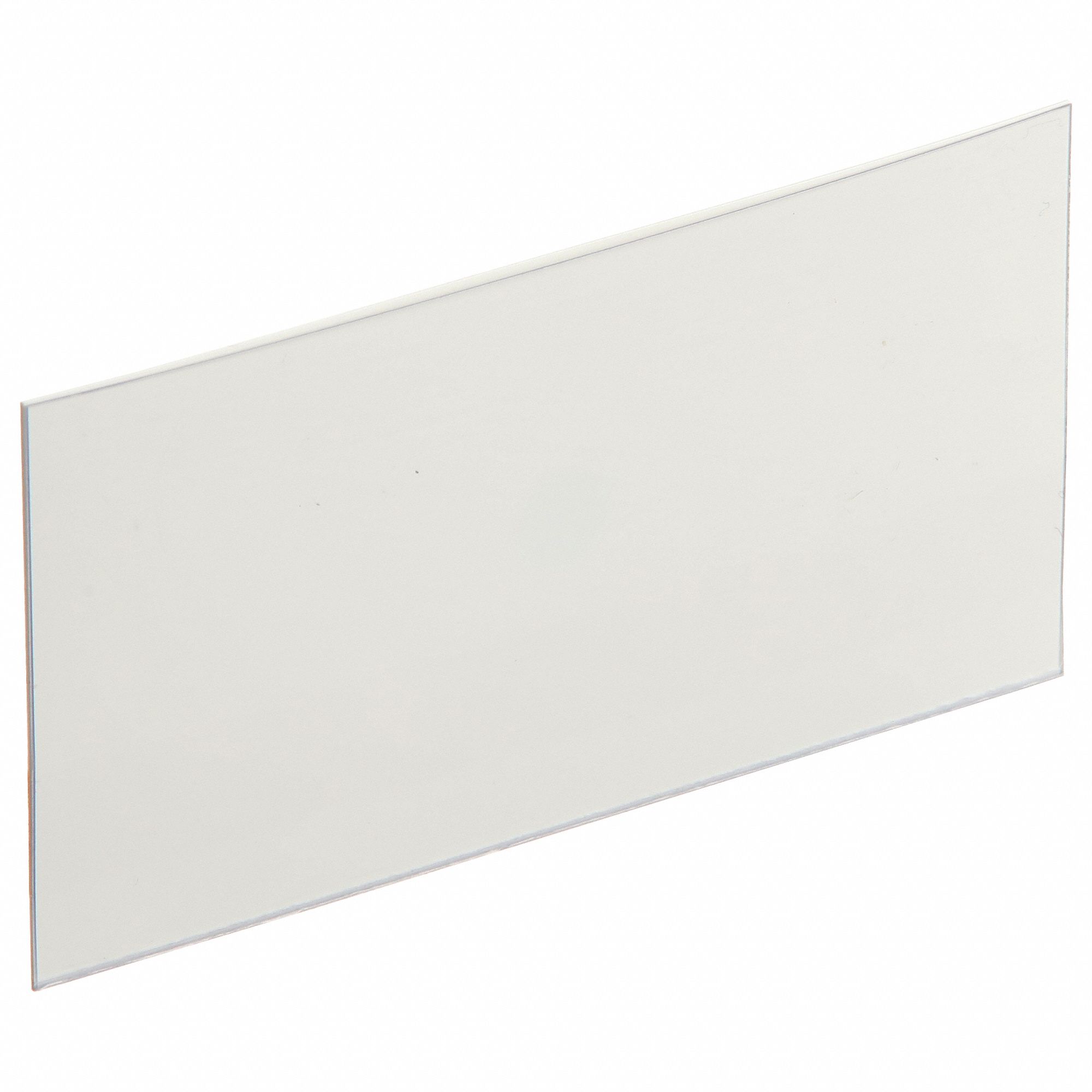 Label Holder: 4 in x 2 1/4 in, White, Slide-In, 25 Label Holders, Self-Adhesive, 25 PK