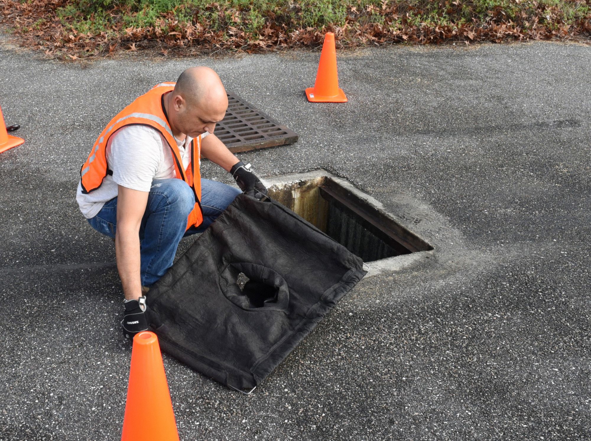 ULTRATECH Adjustable Frame Drain Guard, Removes Dirt, Hydrocarbons