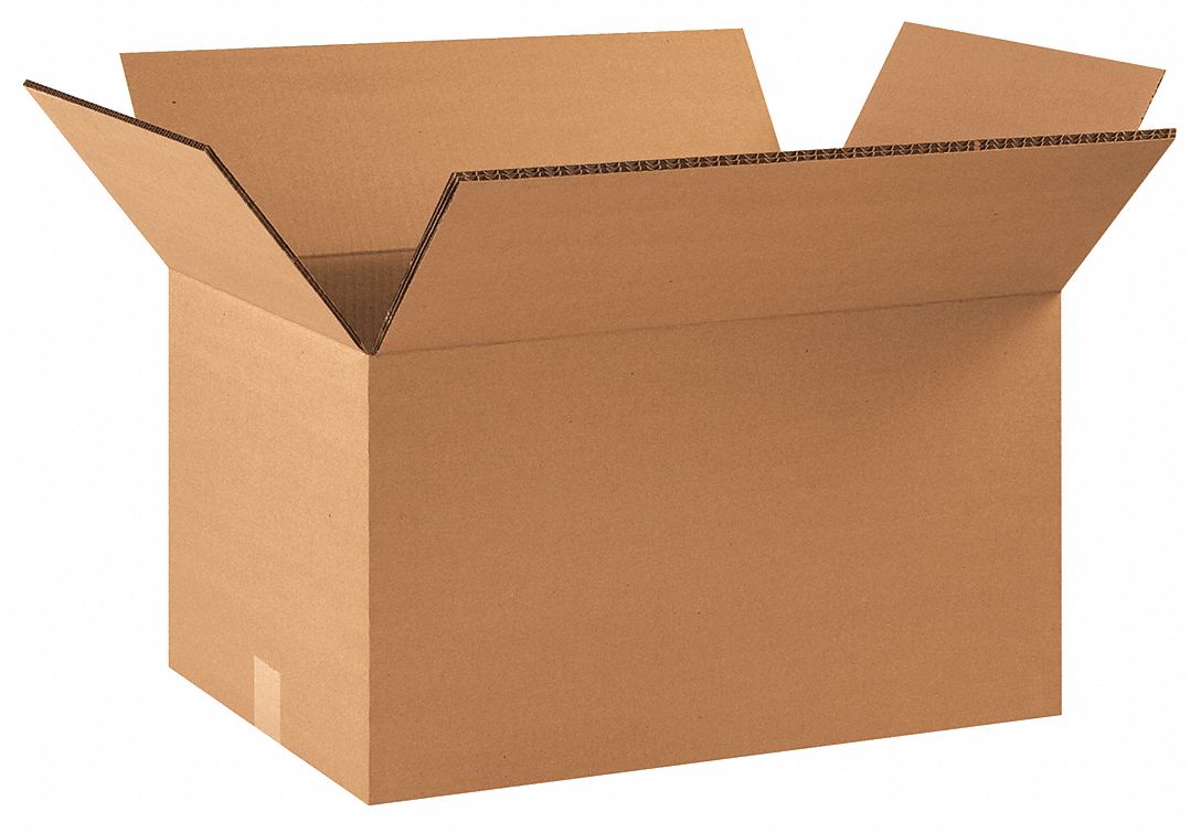 Shipping Box: 22 in Inside Lg, 14 in Inside Wd, 12 in Inside Ht, 48 ECT - Heavy Duty, Double Wall