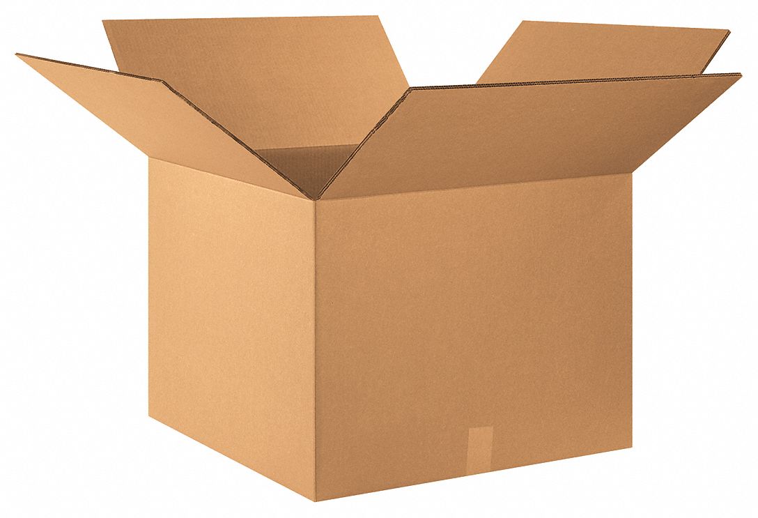 Shipping Box: 22 in Inside Lg, 22 in Inside Wd, 16 in Inside Ht, 48 ECT - Heavy Duty, Double Wall