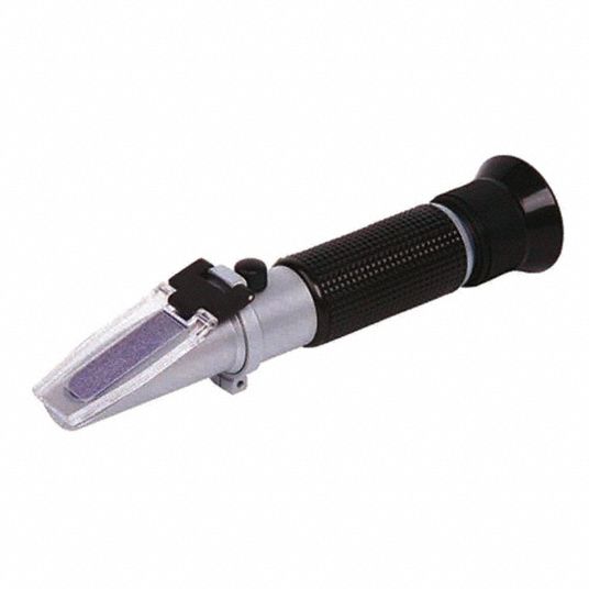 INSIZE Portable Refractometer Coolant, 0 to 32 Range 55VP27ISQRM30 Grainger