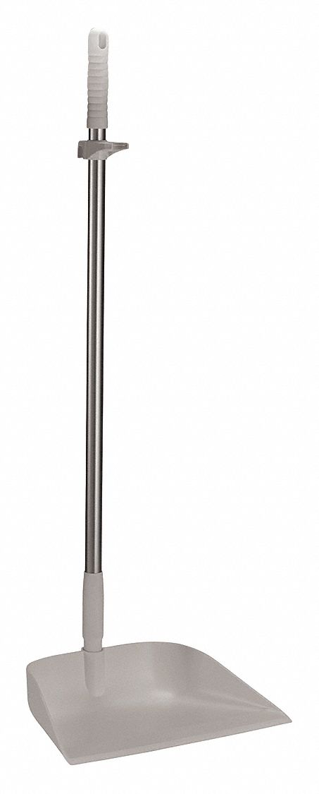 HAND HELD DUST PAN,WHITE,PLASTIC