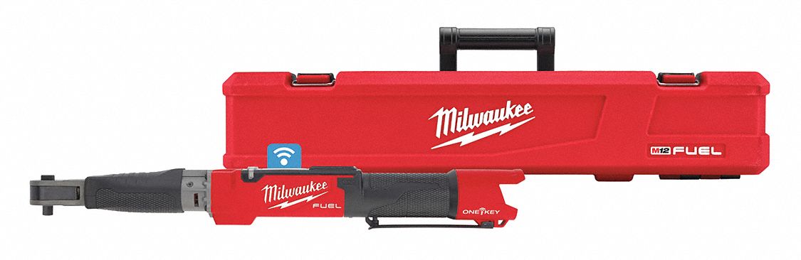 IMPACT WRENCH, CORDLESS, 12V, 2 AH, STRAIGHT, ⅜ IN BALL DETENT, STANDARD, 100 FT-LB