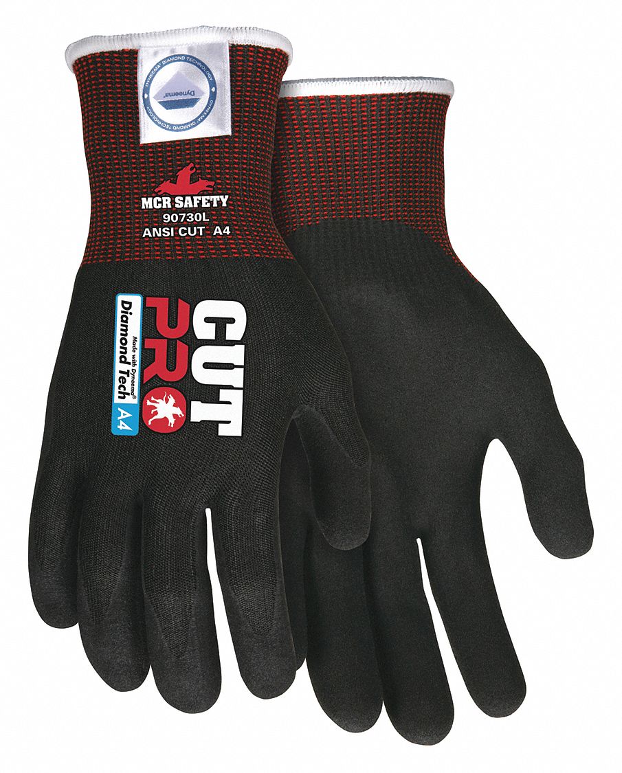 MCR Safety Mcr Safety 90730L Mcr Safety CutResistant Gloves L ( 9
