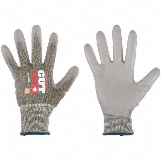 MCR SAFETY, XL ( 10 ), ANSI Cut Level A5, Cut-Resistant Gloves