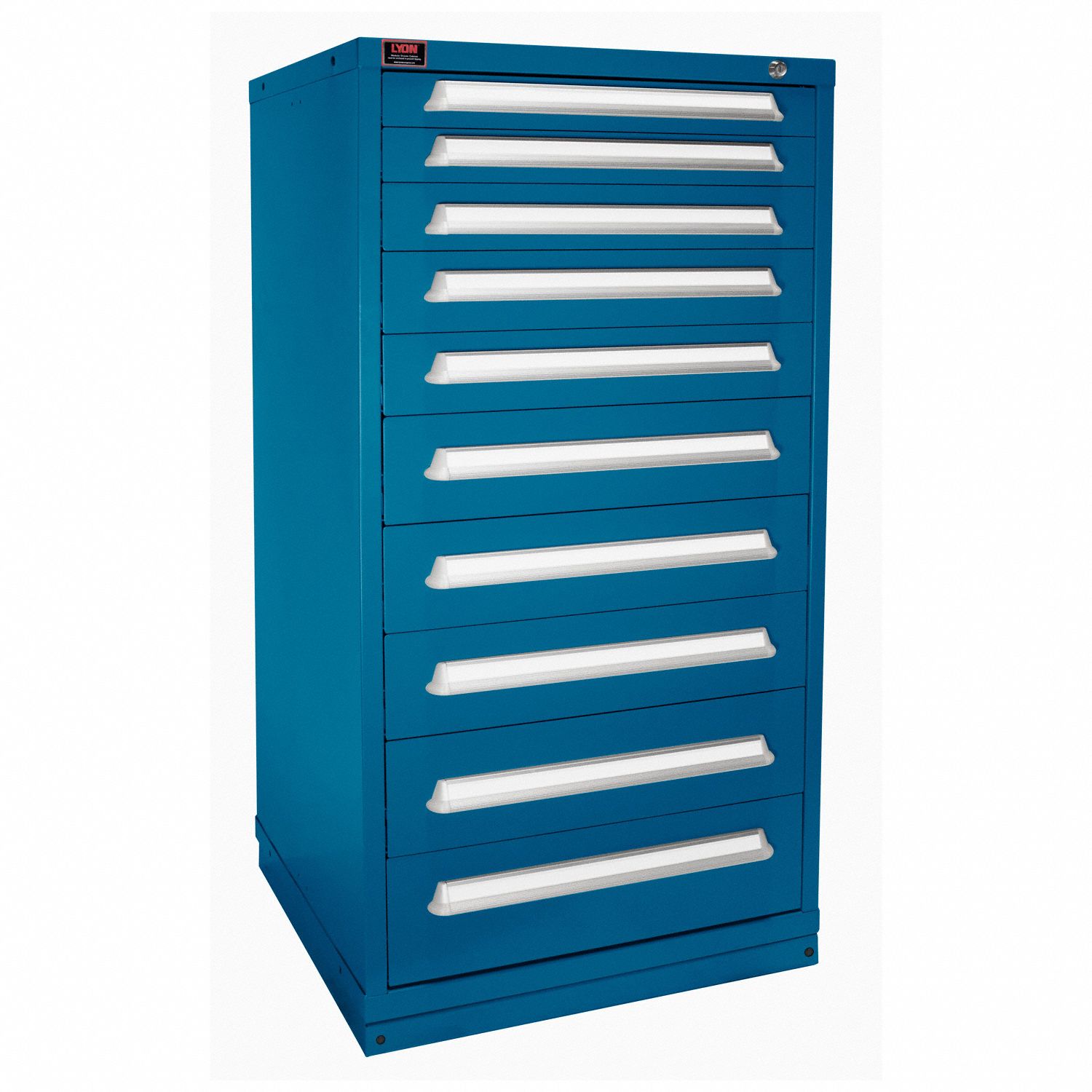 LYON, 30 in x 28 1/4 in x 59 1/4 in, 10 Drawers, Modular Drawer Cabinet ...