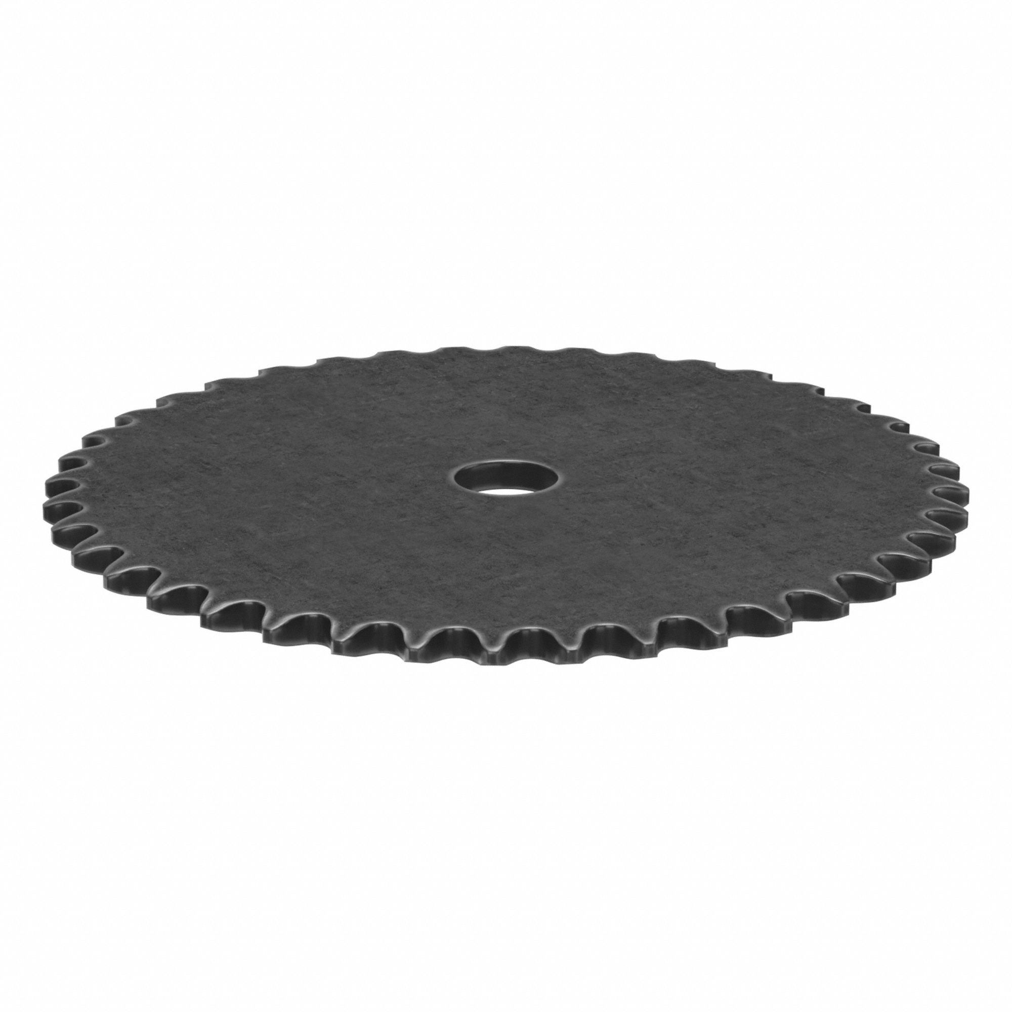 Roller Chain Sprocket: No Hub, For Single Strands, 25, 40 Teeth, 3.186 in Pitch Dia, Steel