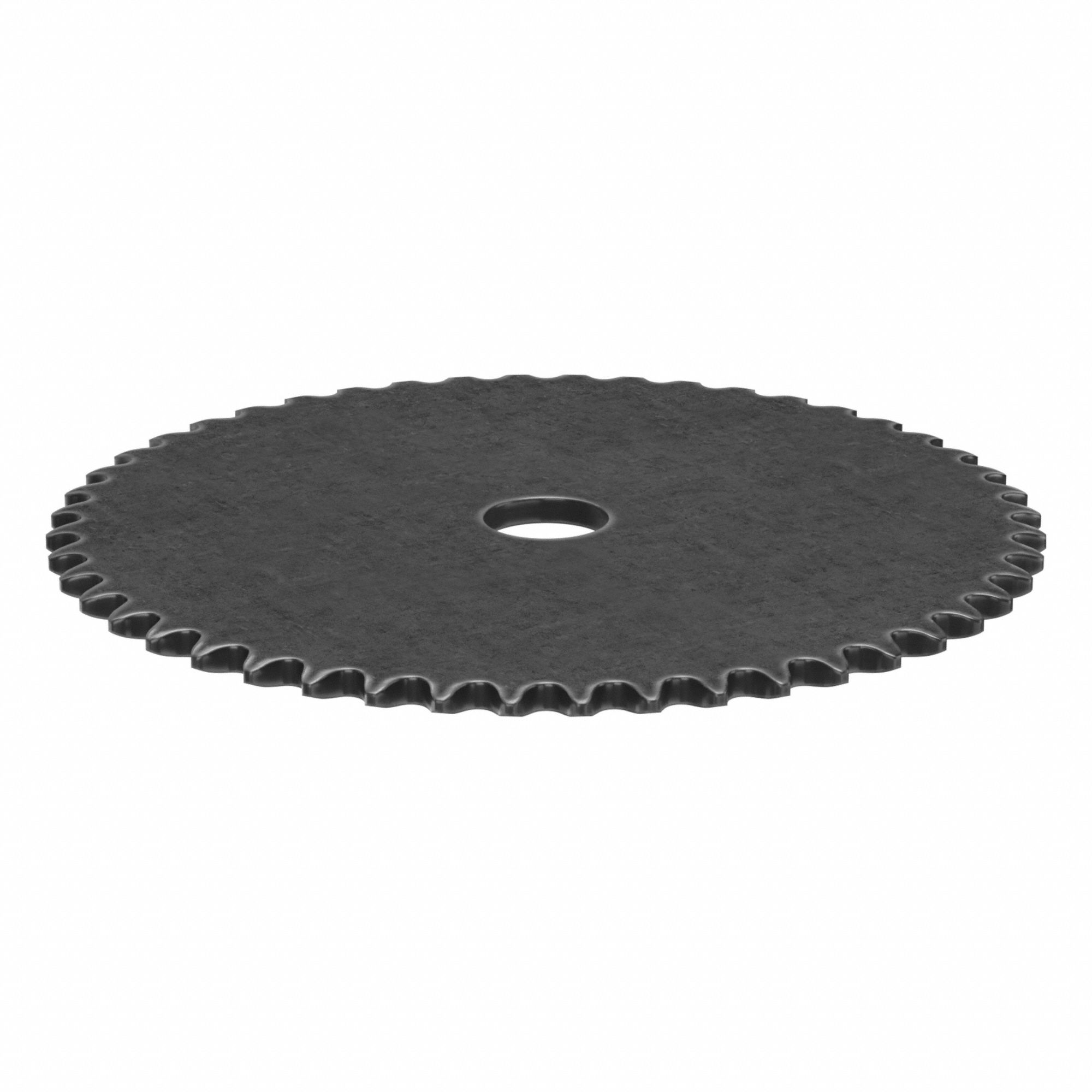 Roller Chain Sprocket: No Hub, For Single Strands, 25, 48 Teeth, 3.822 in Pitch Dia, Steel