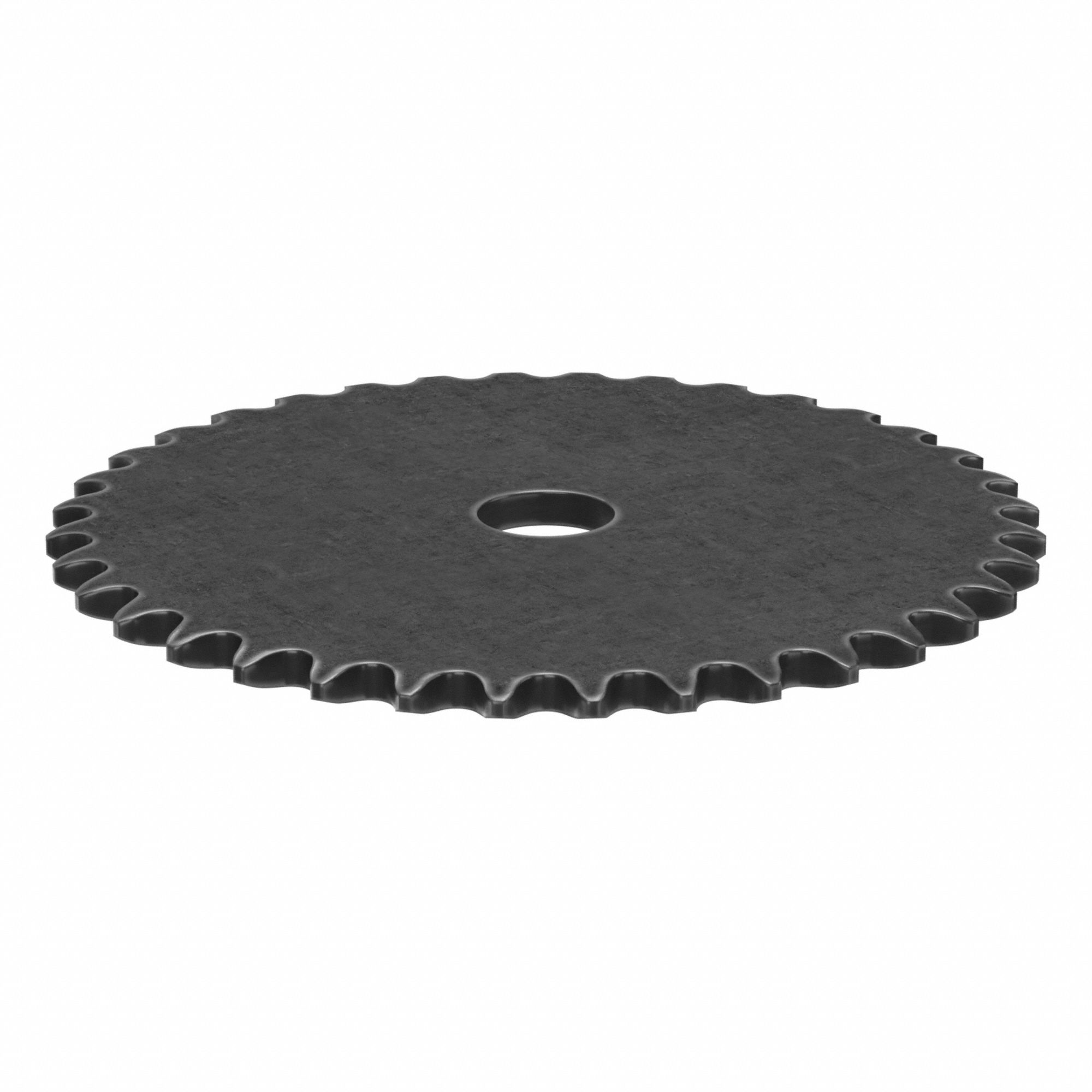 Roller Chain Sprocket: No Hub, For Single Strands, 35, 36 Teeth, 4.303 in Pitch Dia, Steel