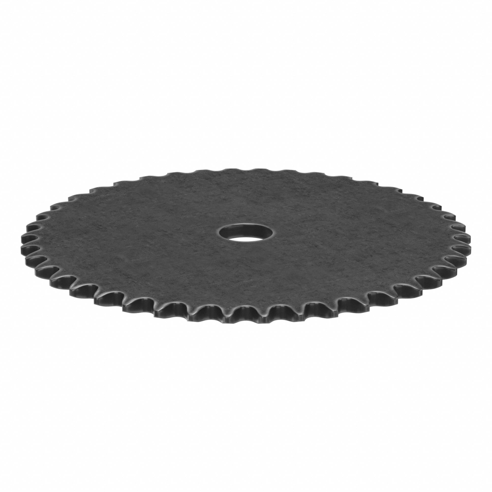 Roller Chain Sprocket: No Hub, For Single Strands, 35, 42 Teeth, 5.018 in Pitch Dia, Steel