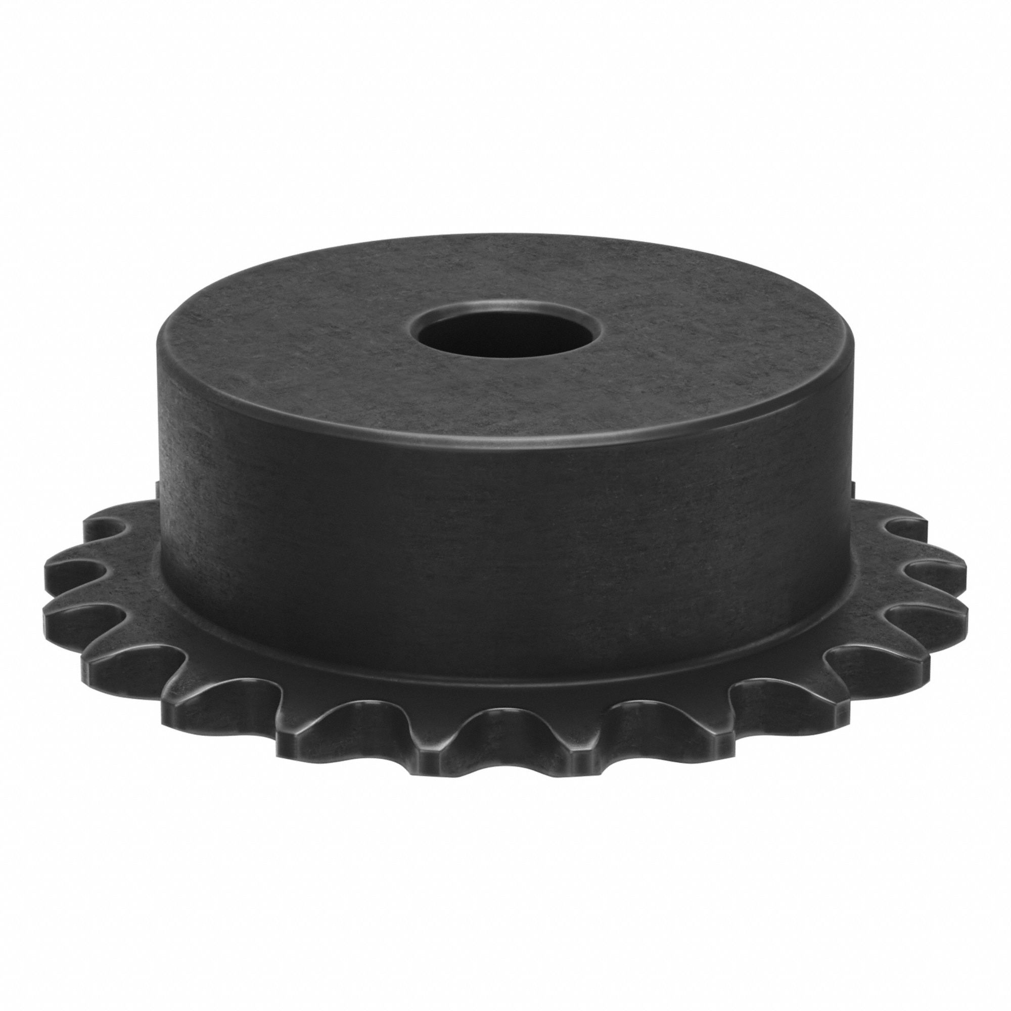 Roller Chain Sprocket: One-Sided Hub, For Single Strands, 35, 21 Teeth, 2.516 in Pitch Dia