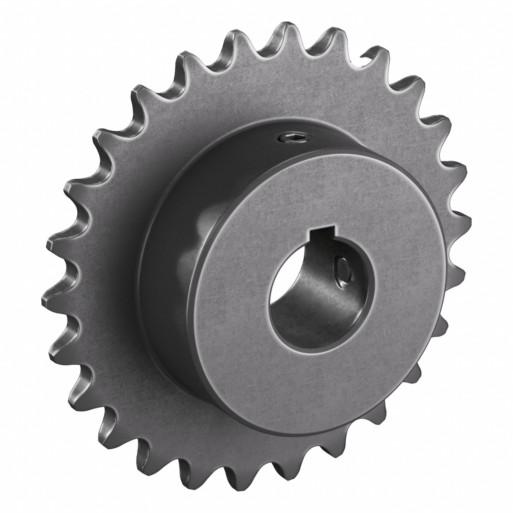 Roller Chain Sprocket: 35, For 3/8 in Chain Pitch, 3/4 in Bore Dia, 26 Teeth, Steel
