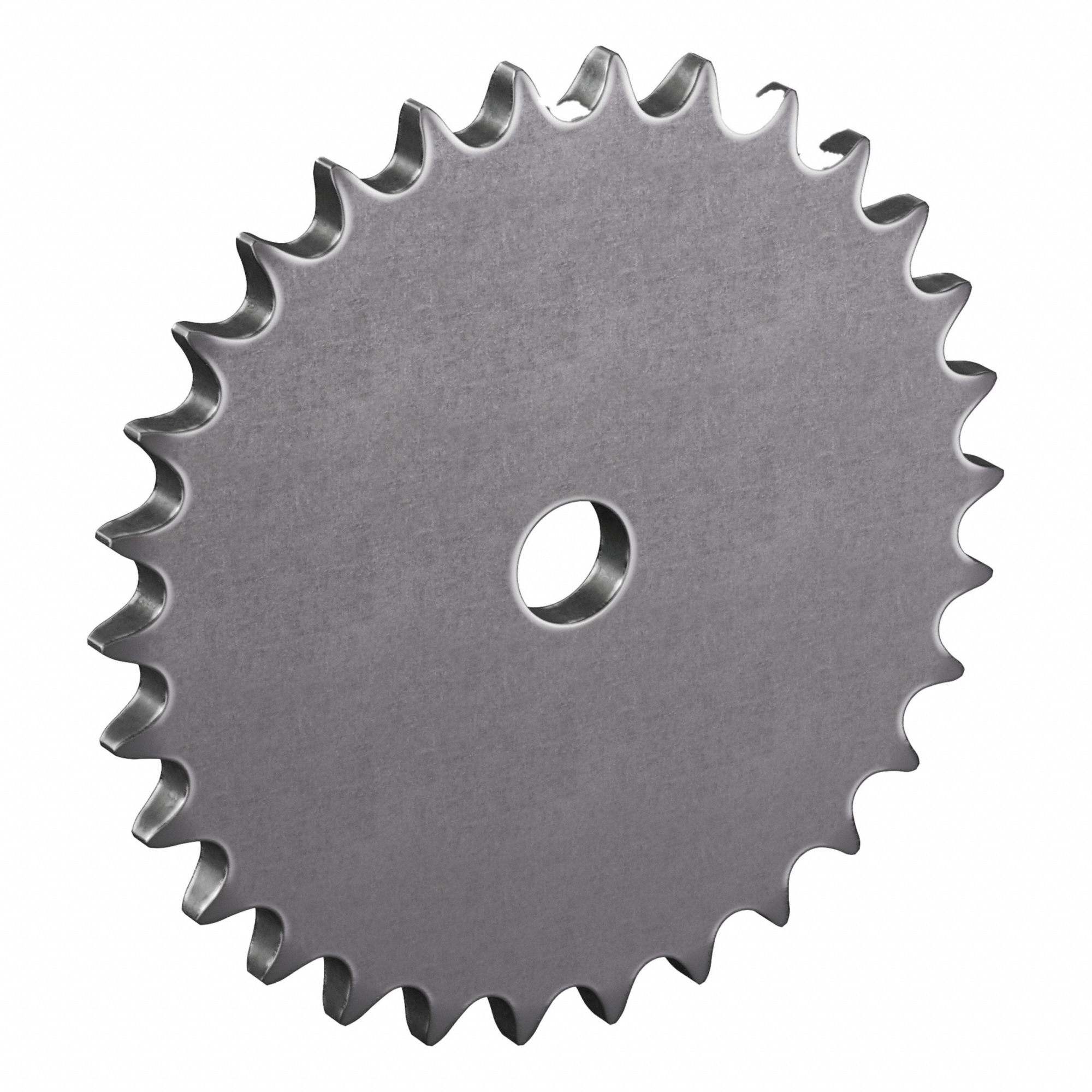 Roller Chain Sprocket: No Hub, For Single Strands, 40, 30 Teeth, 4.783 in Pitch Dia, Steel