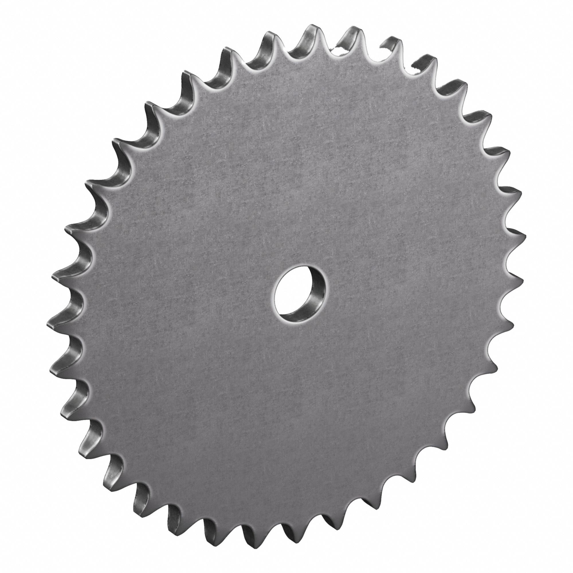 Roller Chain Sprocket: No Hub, For Single Strands, 40, 35 Teeth, 5.578 in Pitch Dia, Steel