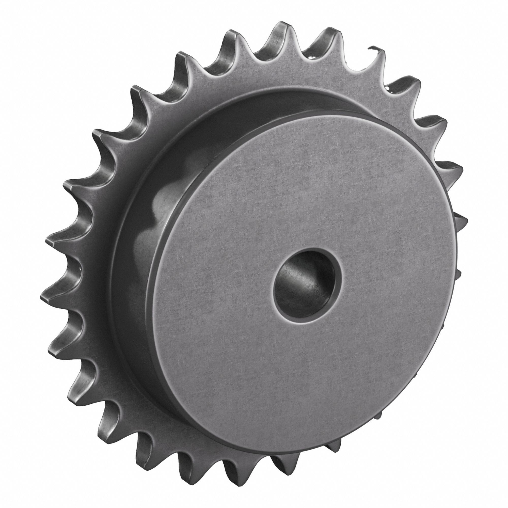 Roller Chain Sprocket: One-Sided Hub, For Single Strands, 40, 26 Teeth, 4.148 in Pitch Dia